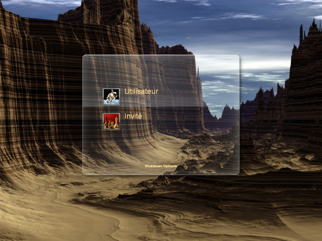 Logon Screen Desolation Pass