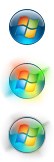 Bouton du menu Démarrer de Windows 7